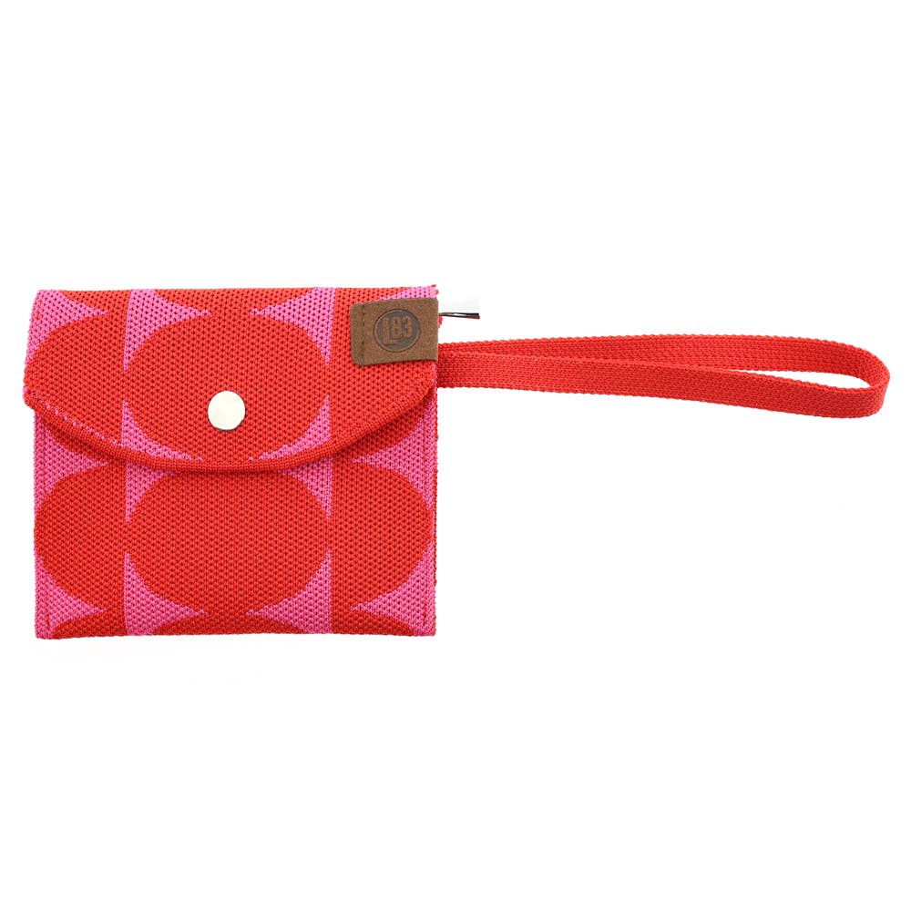 LOT83 Portemonnaie JULIA rot/rosa