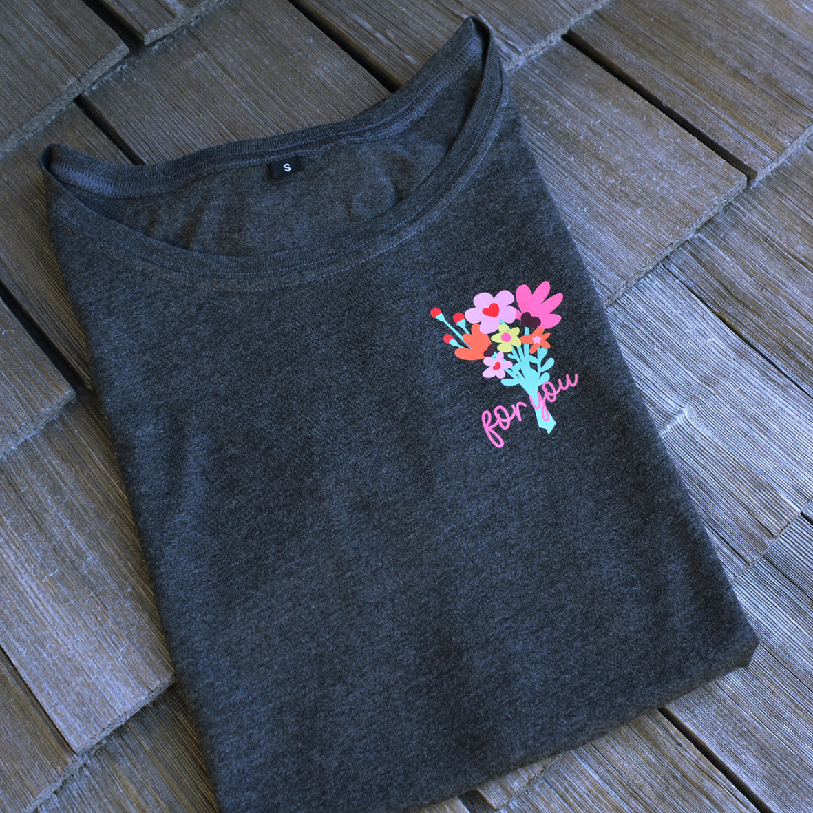 FLOWERS FOR YOU, T-Shirt Women