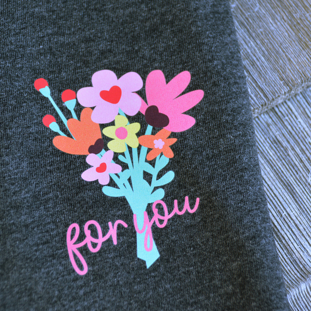 FLOWERS FOR YOU, T-Shirt Women