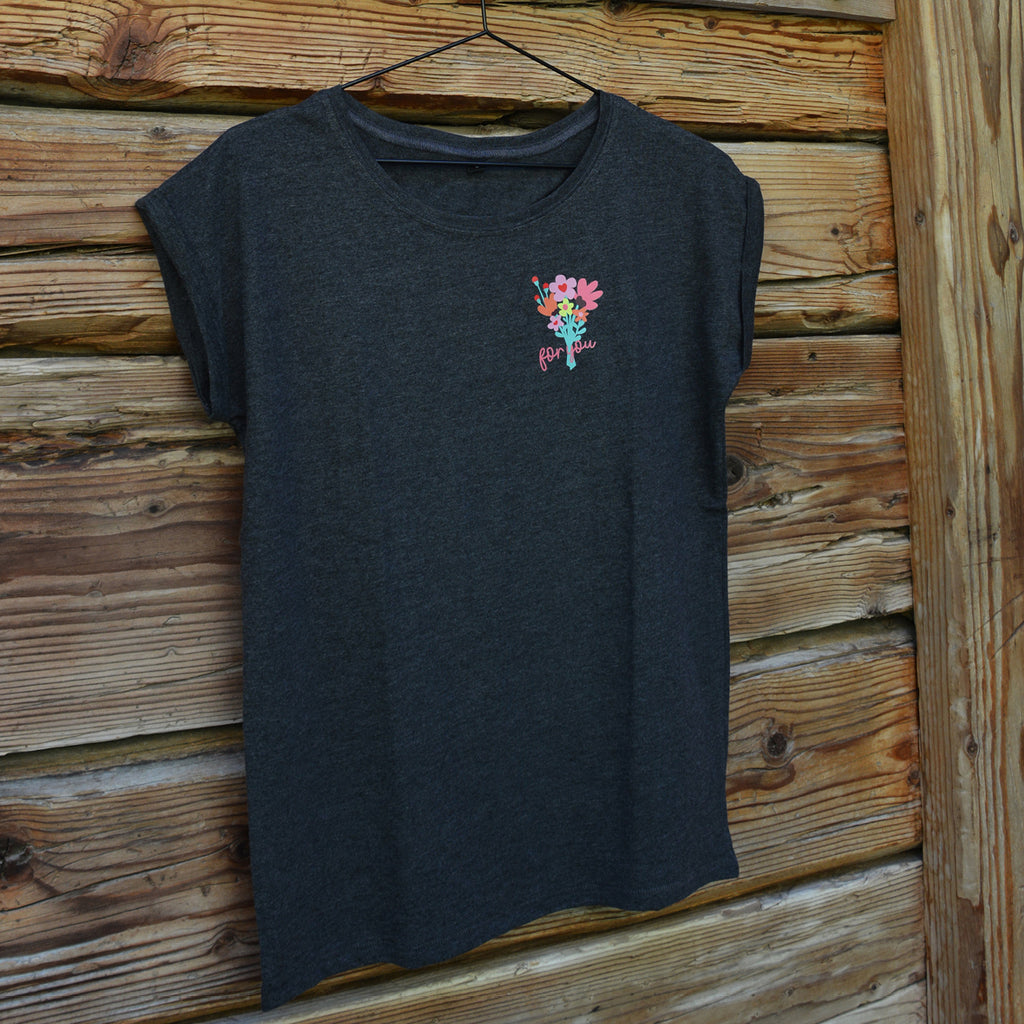FLOWERS FOR YOU, T-Shirt Women
