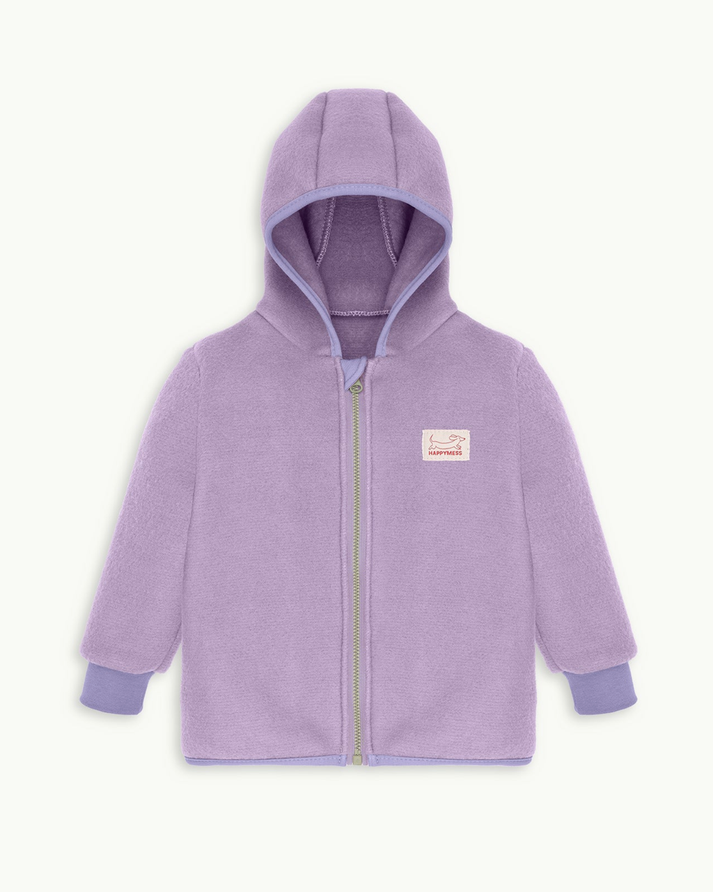 HAPPYMESS Merino Woolen Jacket Kids LILA