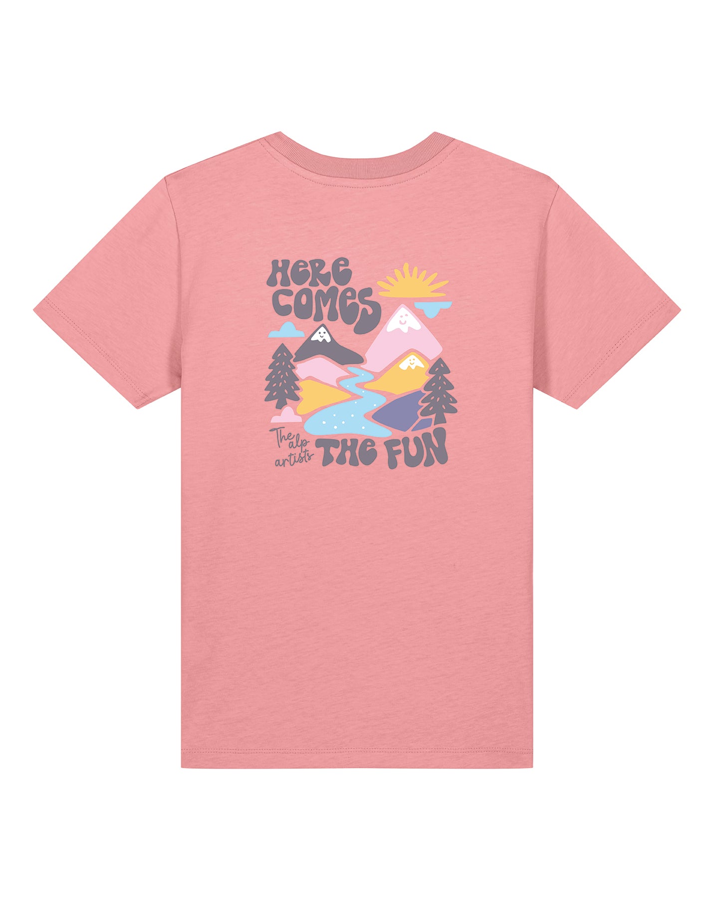 The alp artists, HERE COMES THE FUN – PINK JOY, T-Shirt Kids
