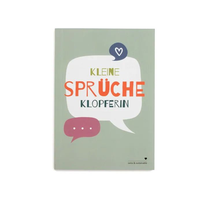 Büchlein kleine SPRÜCHEKLOPFERin