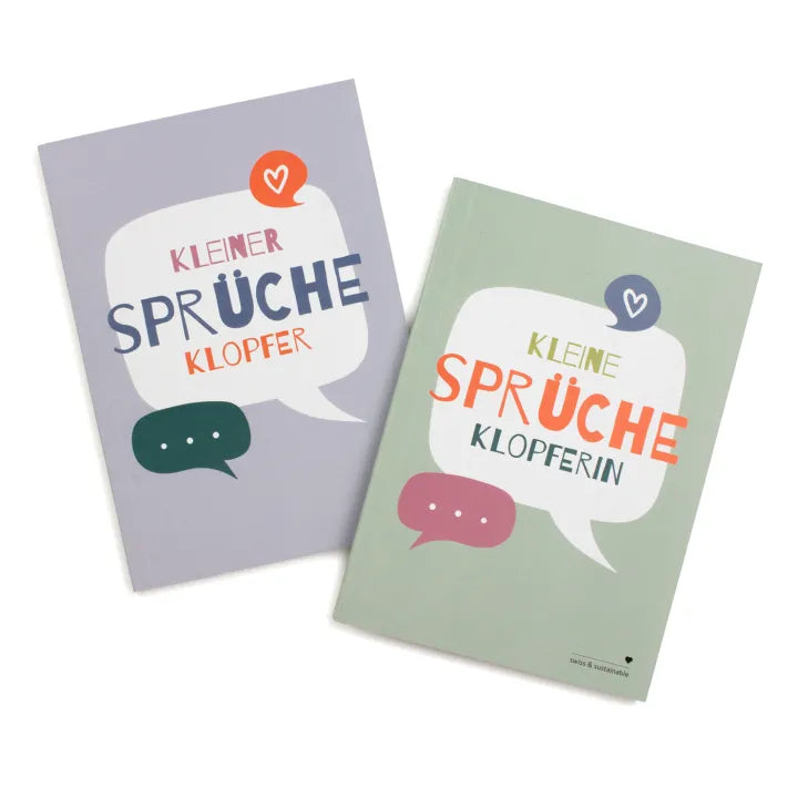Büchlein kleine SPRÜCHEKLOPFERin