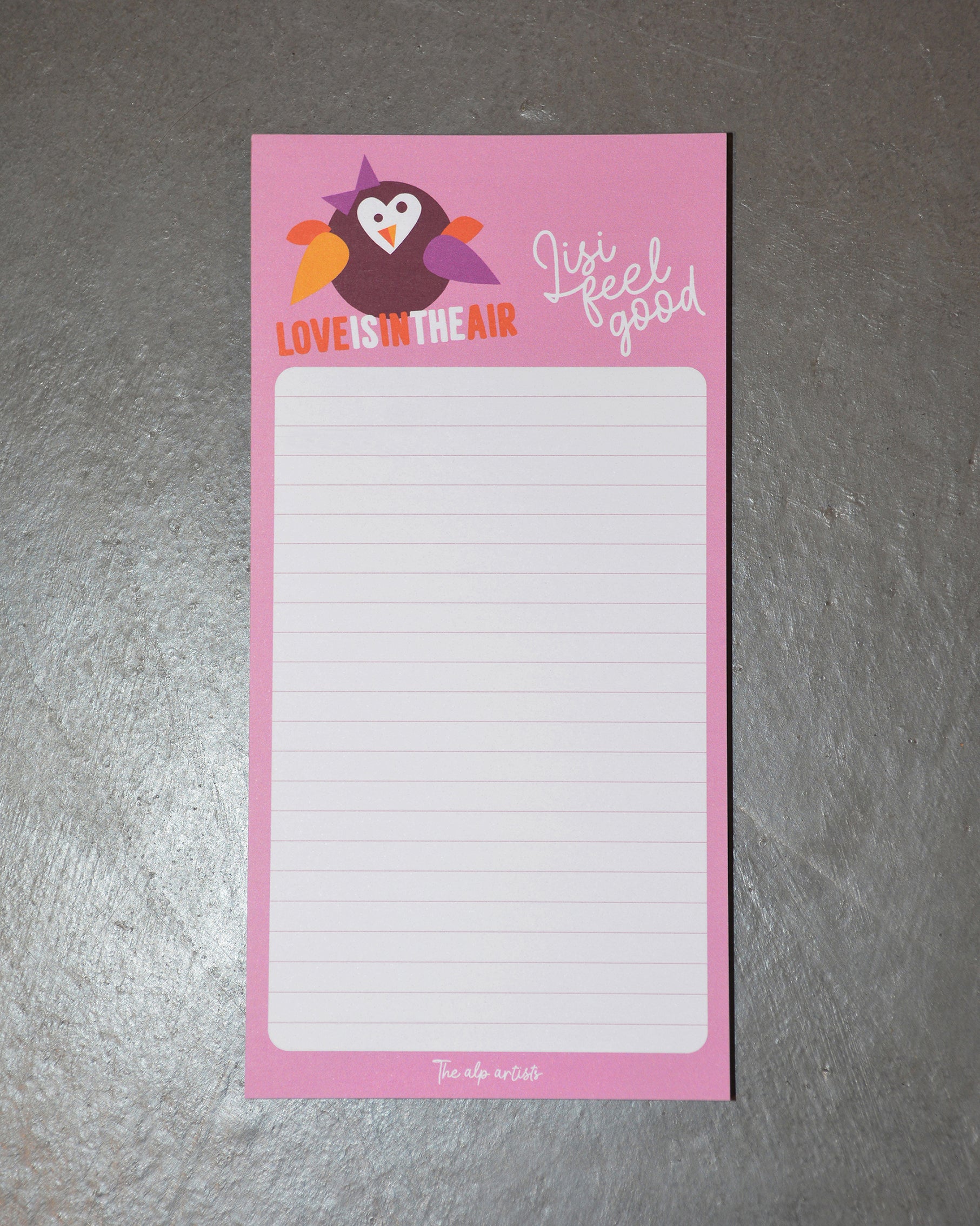 Notizblock LISI feel good