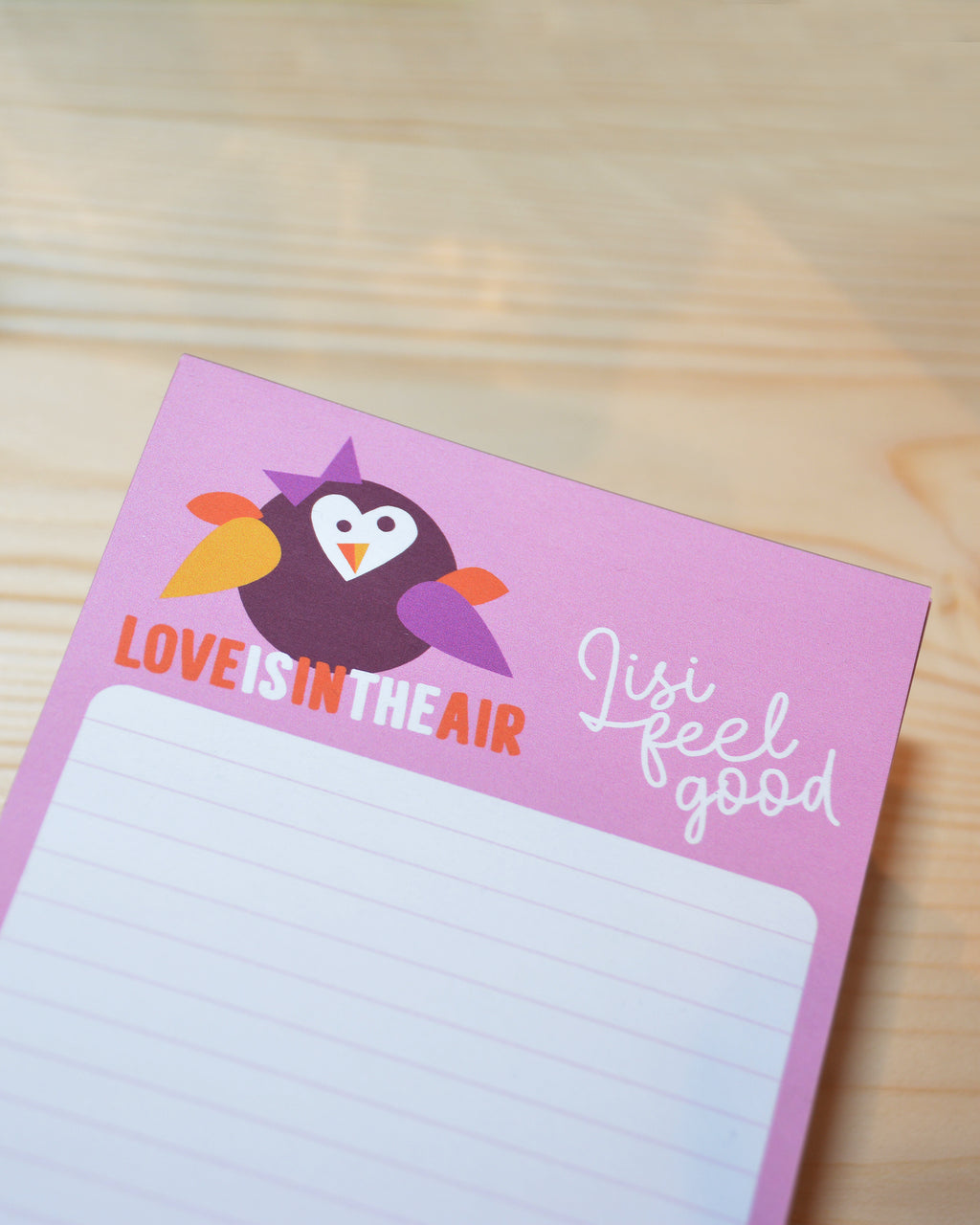 Notizblock LISI feel good