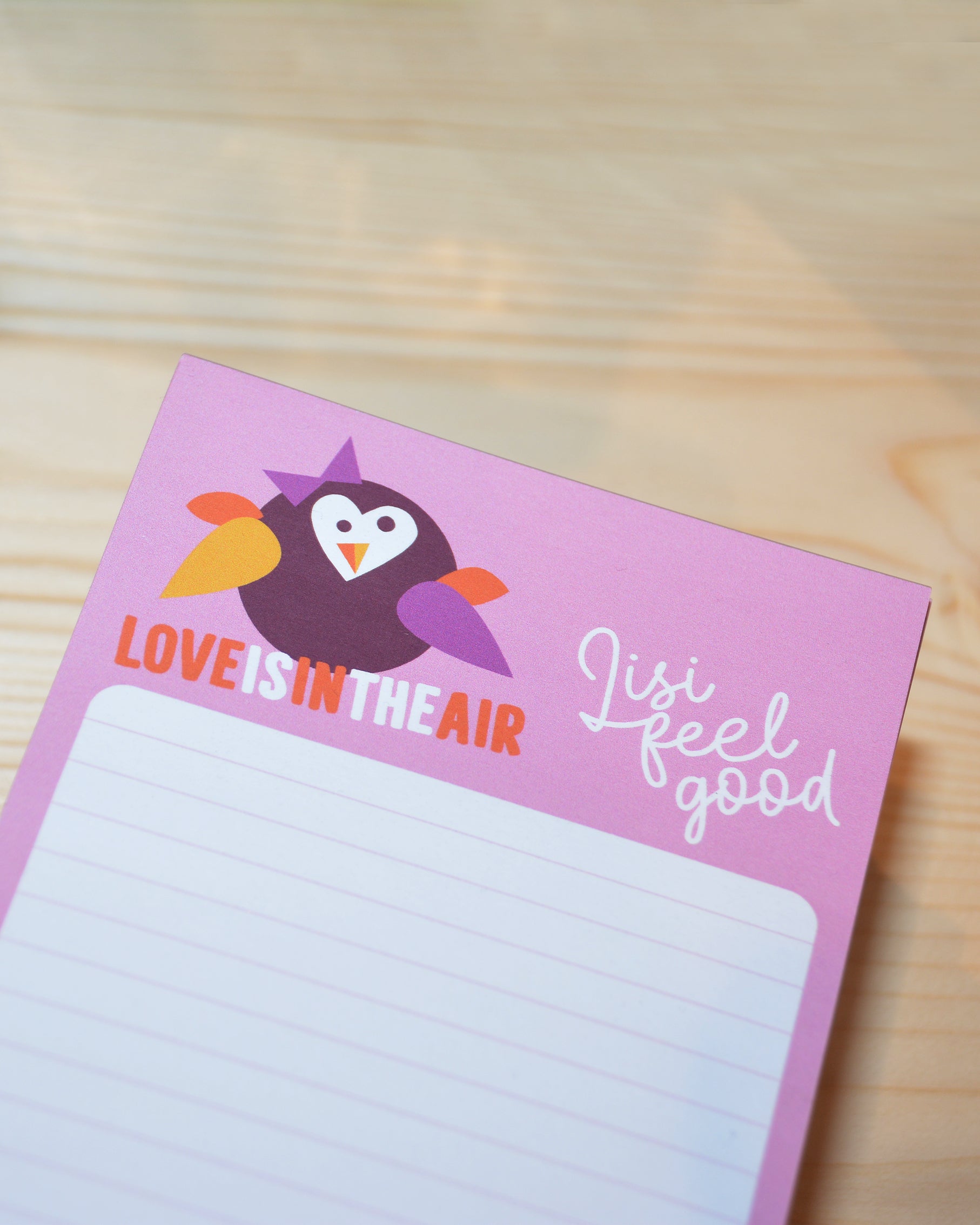 Notizblock LISI feel good