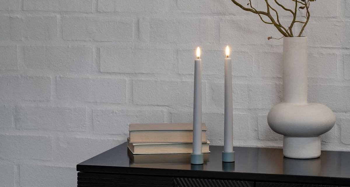 UYUNI Lighting LED taper candle SMOOTH