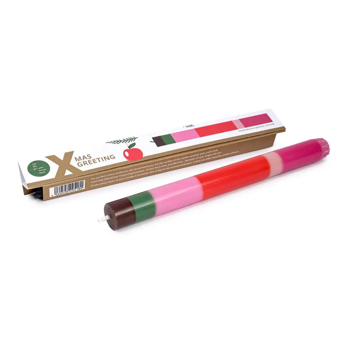 Kerze WEIHNACHTSGRUSS 🎄